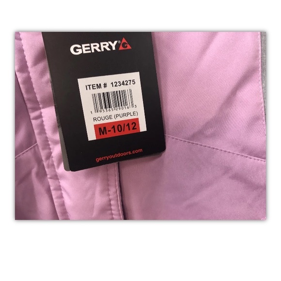 Gerry, Girls, Jacket, Pink/Gray, new,Size 10-12M.: - Picture 8 of 9